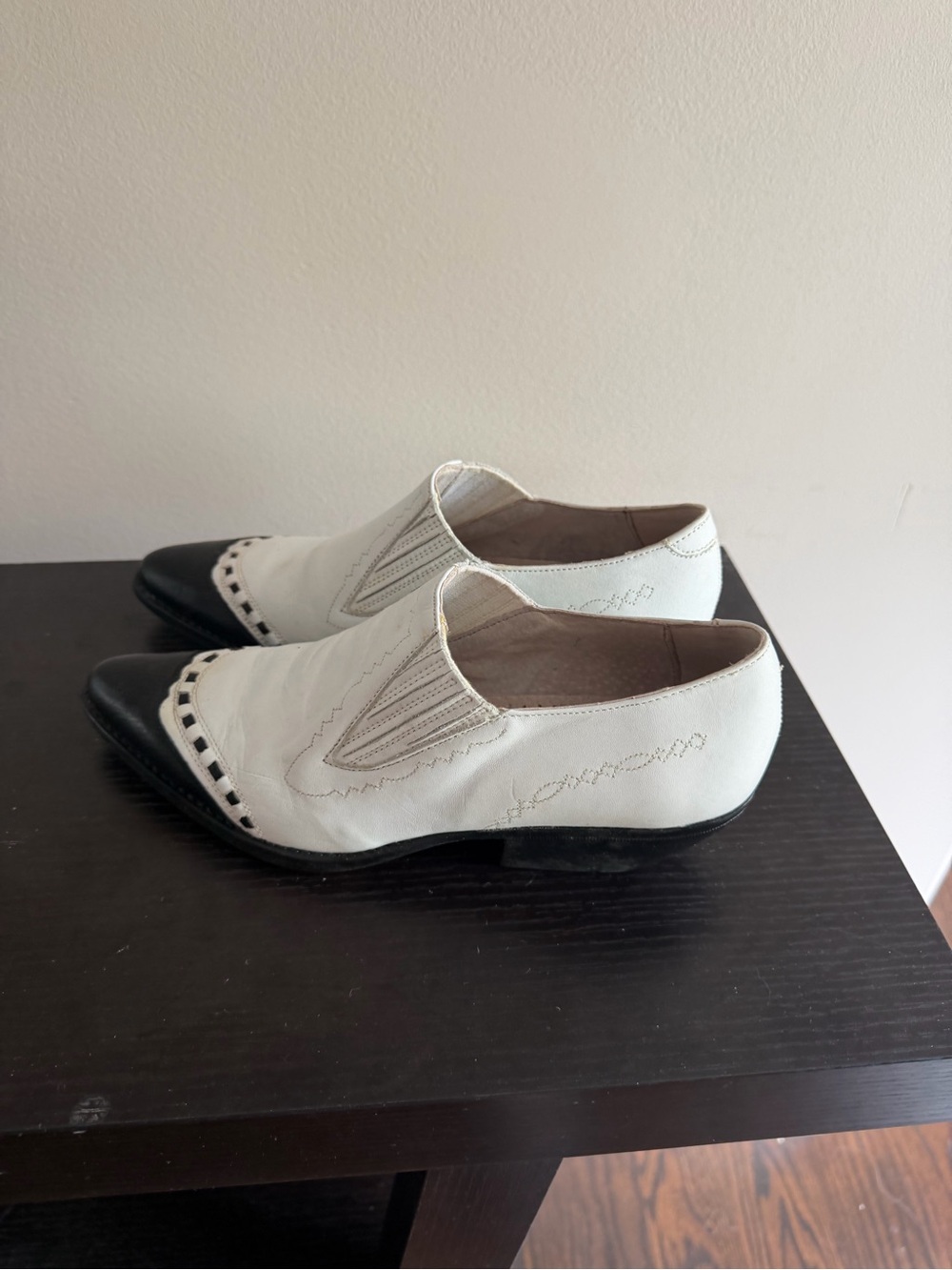 Guess by Marciano Leather Western Ankle Booties